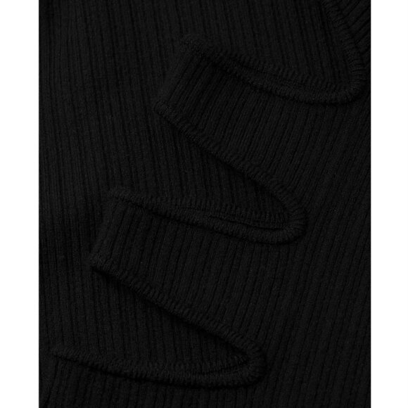 Victor Glemaud Cutout Boatneck Wool Gown - Picture 6 of 6